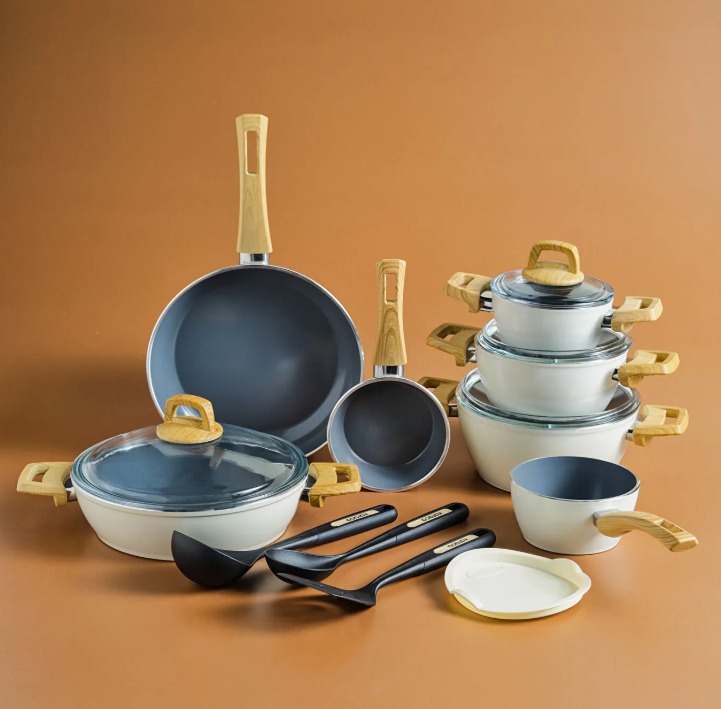 Karaca Stream Bone Saturn 24 Parça 6 Kişilik Yemek Takımı Platin